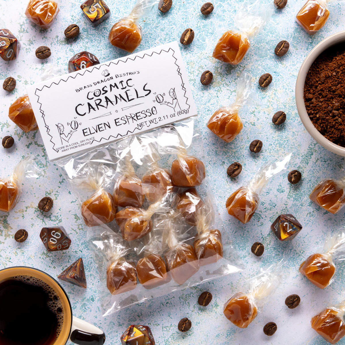 Cosmic Caramels Brass Dragon Bistro